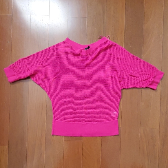 Takeout Tops - Bright Pink Top